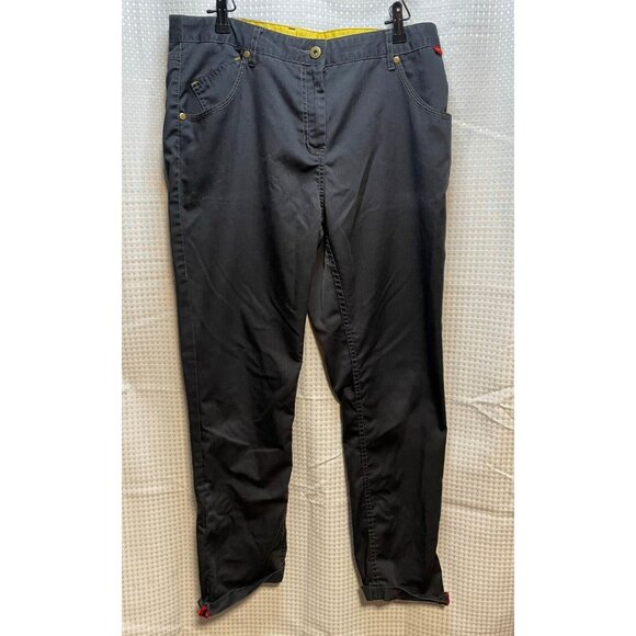 McDonalds uniform pants womens 8 32 x 29 Timeless Elements black - Picture 1 of 16